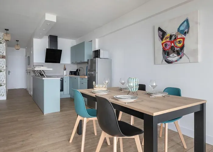 Appartement Vue - Balcon Face à L'océan - Pour 4 *