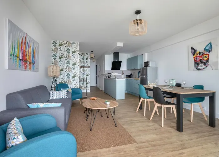 Appartement Vue - Balcon Face à L'océan - Pour 4